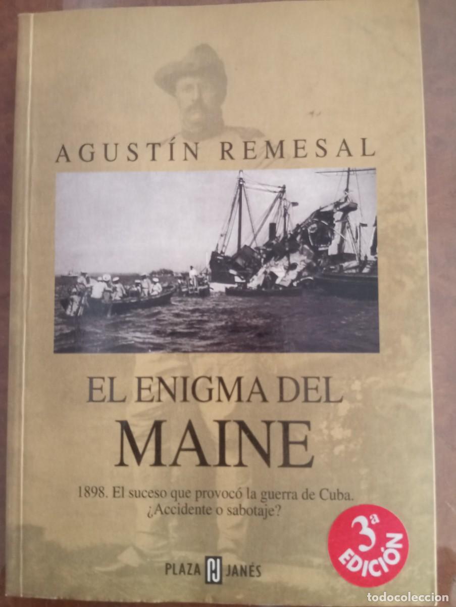 Libros de segunda mano: EL ENIGMA DEL MAINE, AGUST&Iacute;N REMESAL, PLAZA JANES