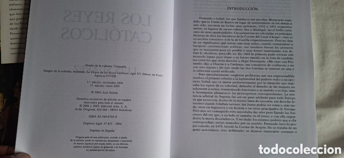 Libros de segunda mano: LOS REYES CATOLICOS.Luis Suarez 2005 - Foto 4