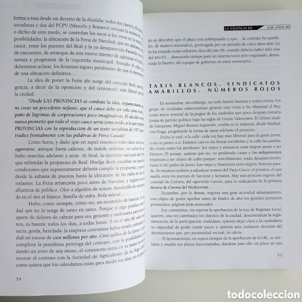 Libros de segunda mano: La Valencia de los a&ntilde;os 80 - Foto 8