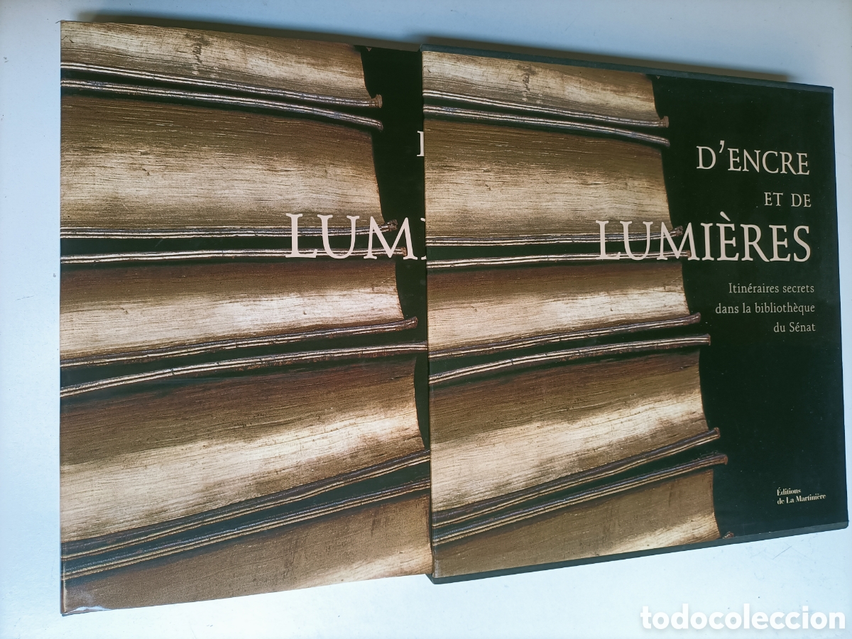 Libros de segunda mano: D'encre et de Lumieres. Itineraires secrets dans la Bibliotheque du Senat Texto franc&eacute;s