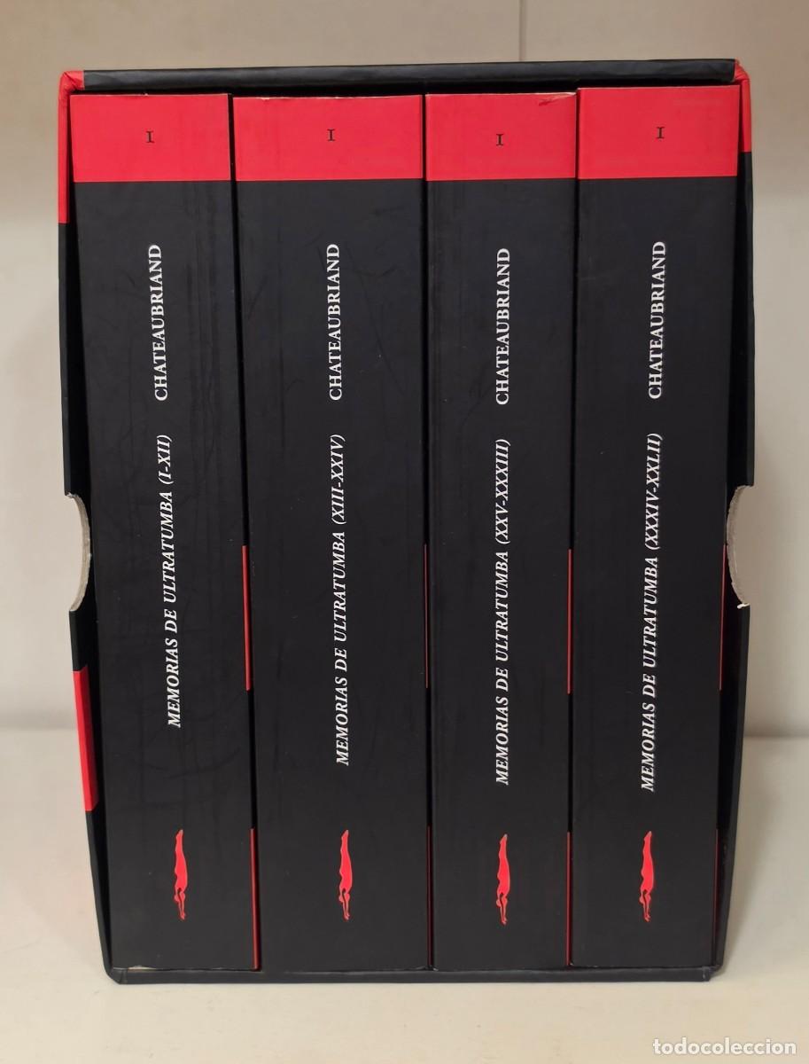 Libros de segunda mano: MEMORIAS DE ULTRATUMBA (4 vol&uacute;menes) de Fran&ccedil;ois-Ren&eacute; de Chateaubriand. Acantilado bolsillo, 2006