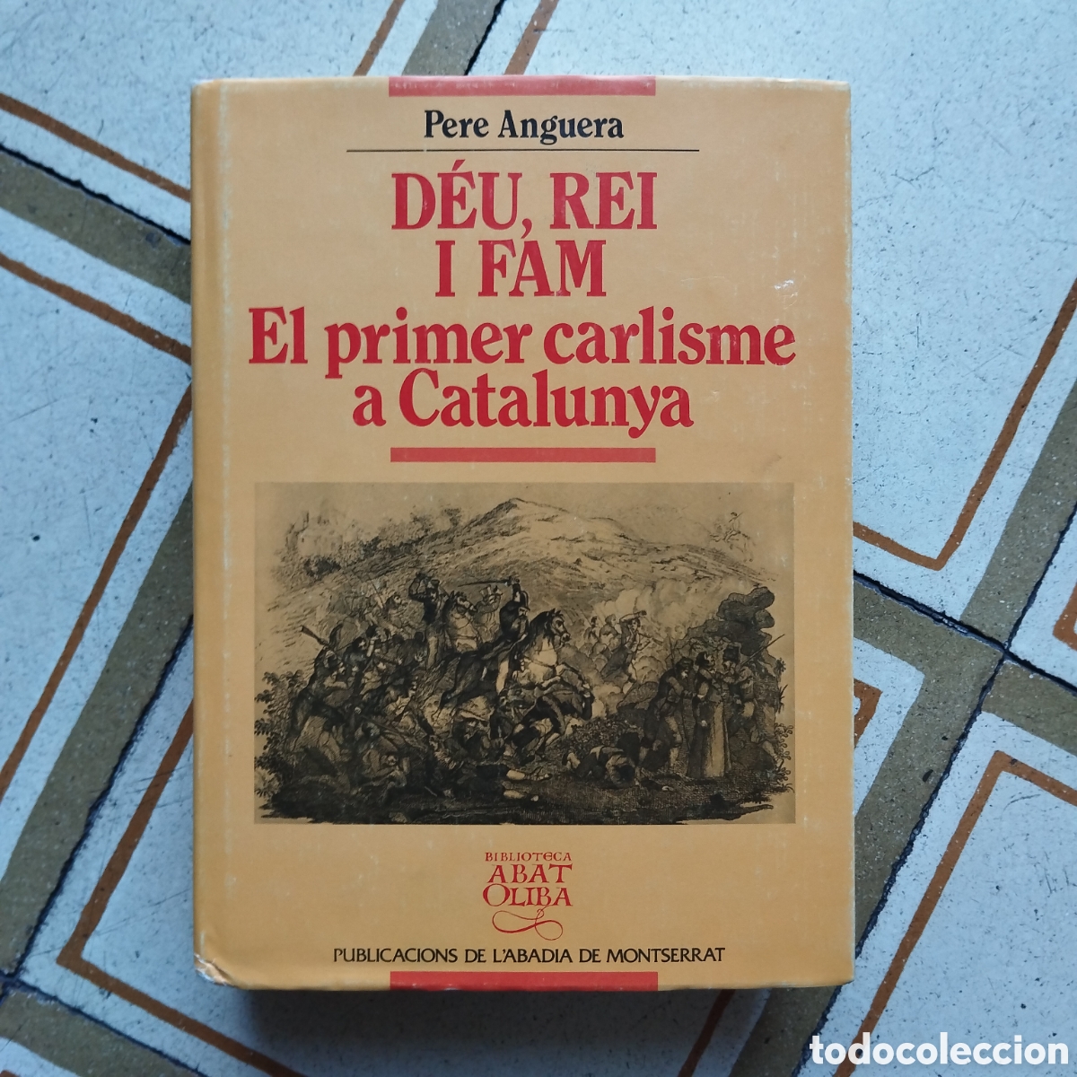 Libros de segunda mano: D&Eacute;U, REI I FAM EL PRIMER CARLISME A CATALUNYA PERE ANGUERA PUBLICACIONS L'ABADIA MONTSERRAT 1995