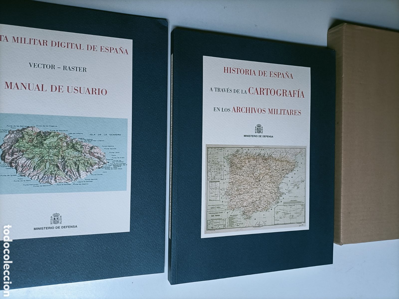 Libros de segunda mano: Historia de Espa&ntilde;a a trav&eacute;s de la cartograf&iacute;a en los archivos militares