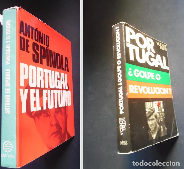 Libros de segunda mano: Portugal revoluci&oacute;n claveles:Golpe o revoluci&oacute;n (1974), Vicente Tal&oacute;n + Sp&iacute;nola, Futuro (1974) 1&ordf; ed