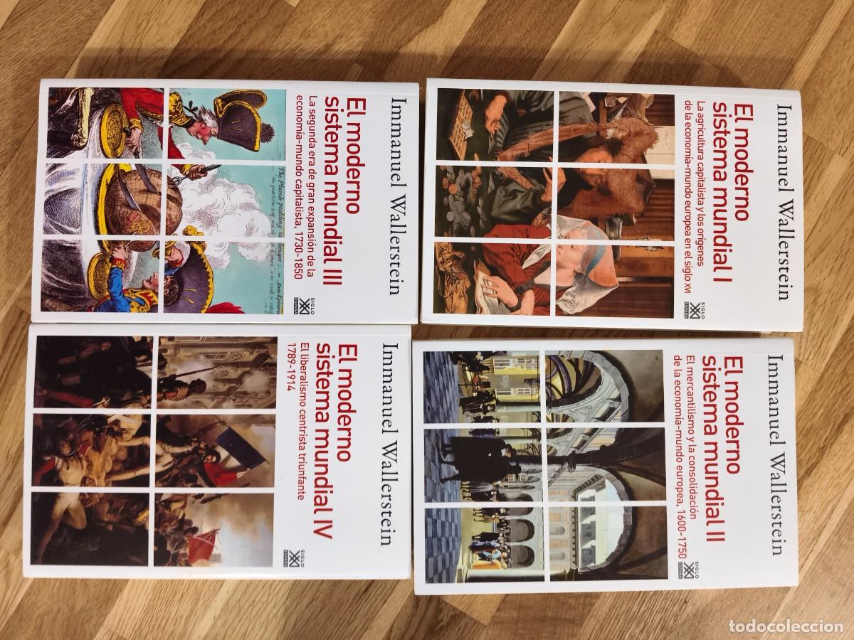 Libros de segunda mano: IMMANUEL WALLERSTEIN &ndash; EL MODERNO SISTEMA MUNDIAL &ndash; OBRA COMPLETA EN 4 TOMOS &ndash; SIGLO XXI &ndash; 2016