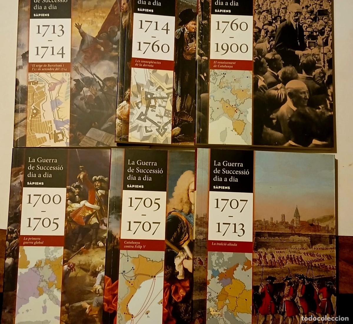 Gebrauchte B&uuml;cher: La Guerra de Successi&oacute; d&iacute;a a d&iacute;a - COMPLERTA - 6 Volums - Ed. Sapiens IMPECABLE!!