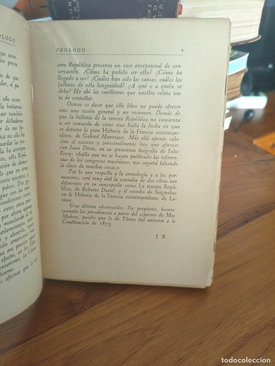 Libros de segunda mano: BAINVILLE, Jacques. La Tercera Rep&uacute;blica. - Foto 2