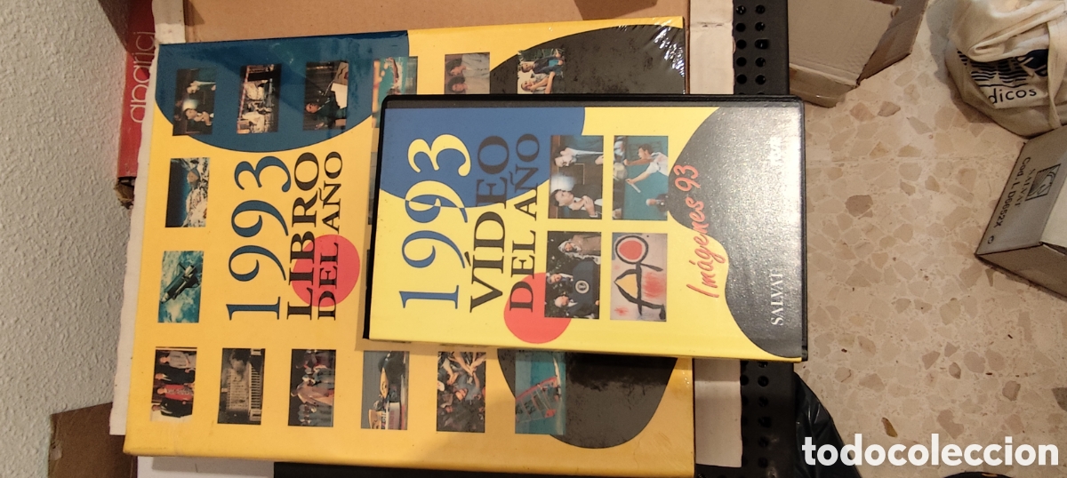 Gebrauchte B&uuml;cher: Lote Packs Salvat Libro del A&ntilde;o + V&iacute;deo VHS (1992, 1993, 1994) - COMPLETO NUEVO PRECINTADO