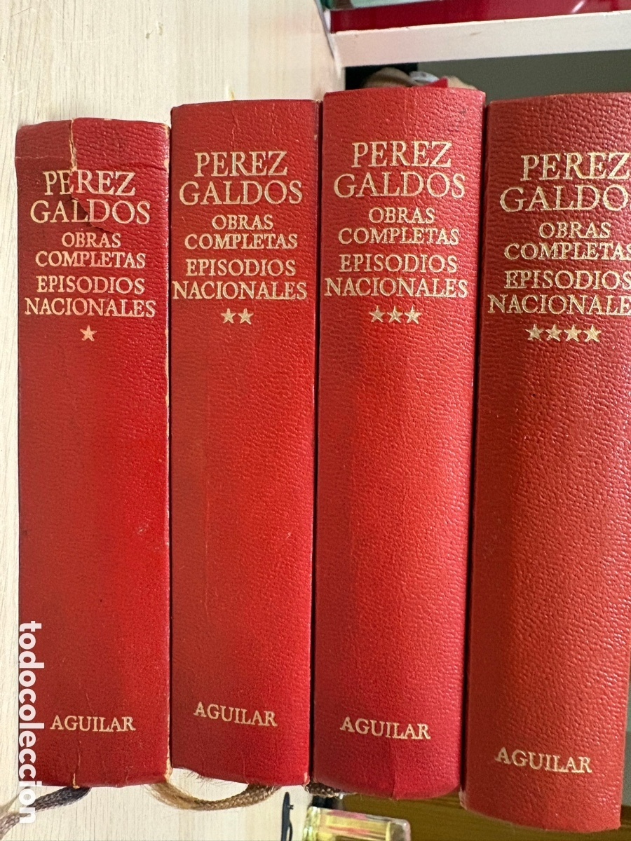 Second hand books: Episodios nacionales Benito P&eacute;rez Galdosiano