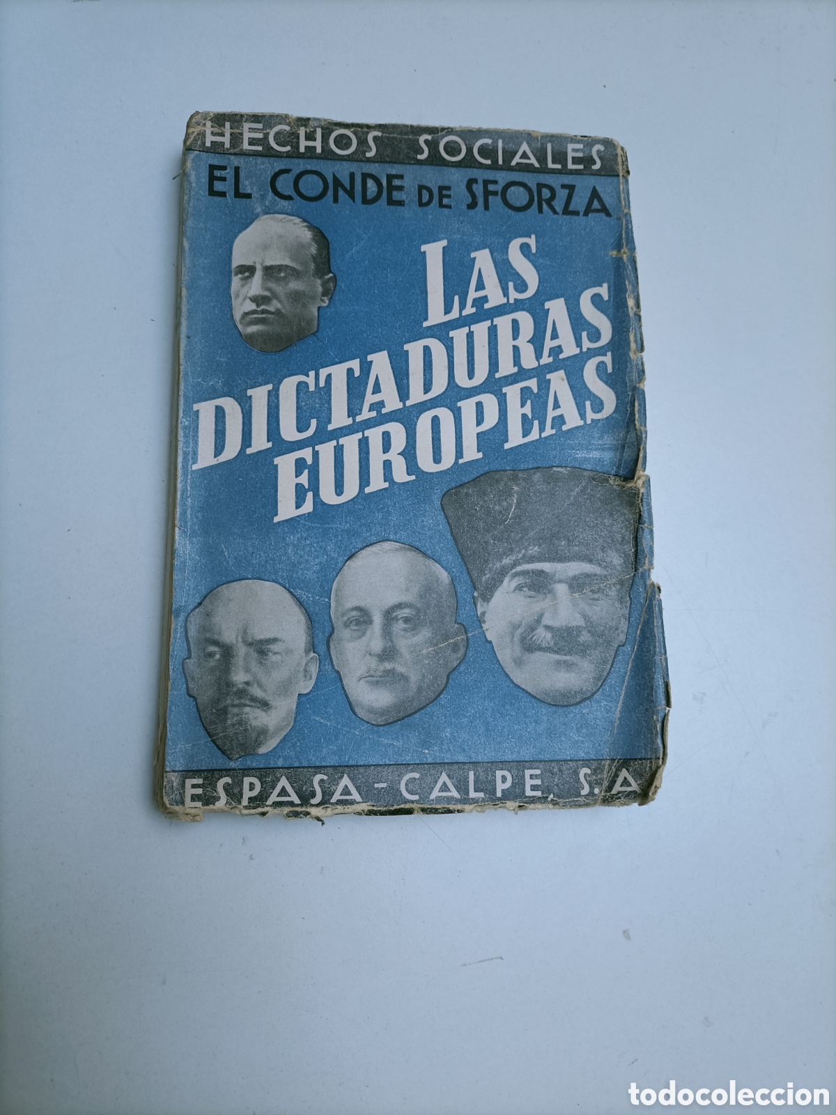 Libros de segunda mano: Las dictaduras europeas El conde de Sforza