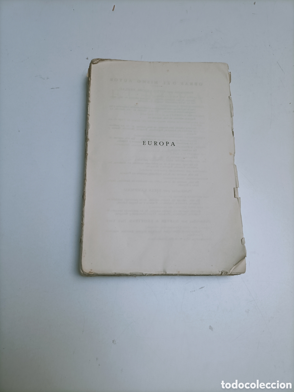 Libros de segunda mano: Europa. An&aacute;lisis espectral de un continente. Conde Hermann Keyserling