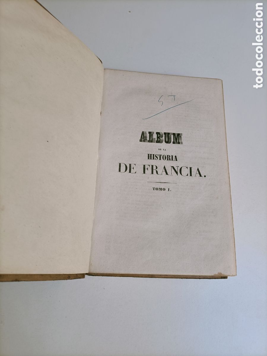 Libros de segunda mano: &Aacute;lbum de la historia de Francia. Grabado