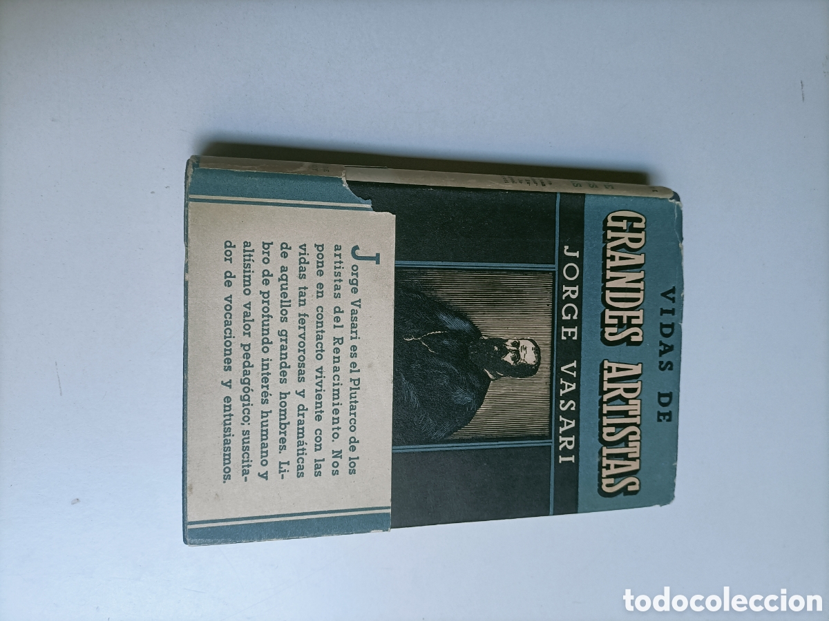Second hand books: Vidas de grandes artistas Jorge Vasari Cimabue. Giotto. Donatello fray Juan de fiesole. Da Vinci