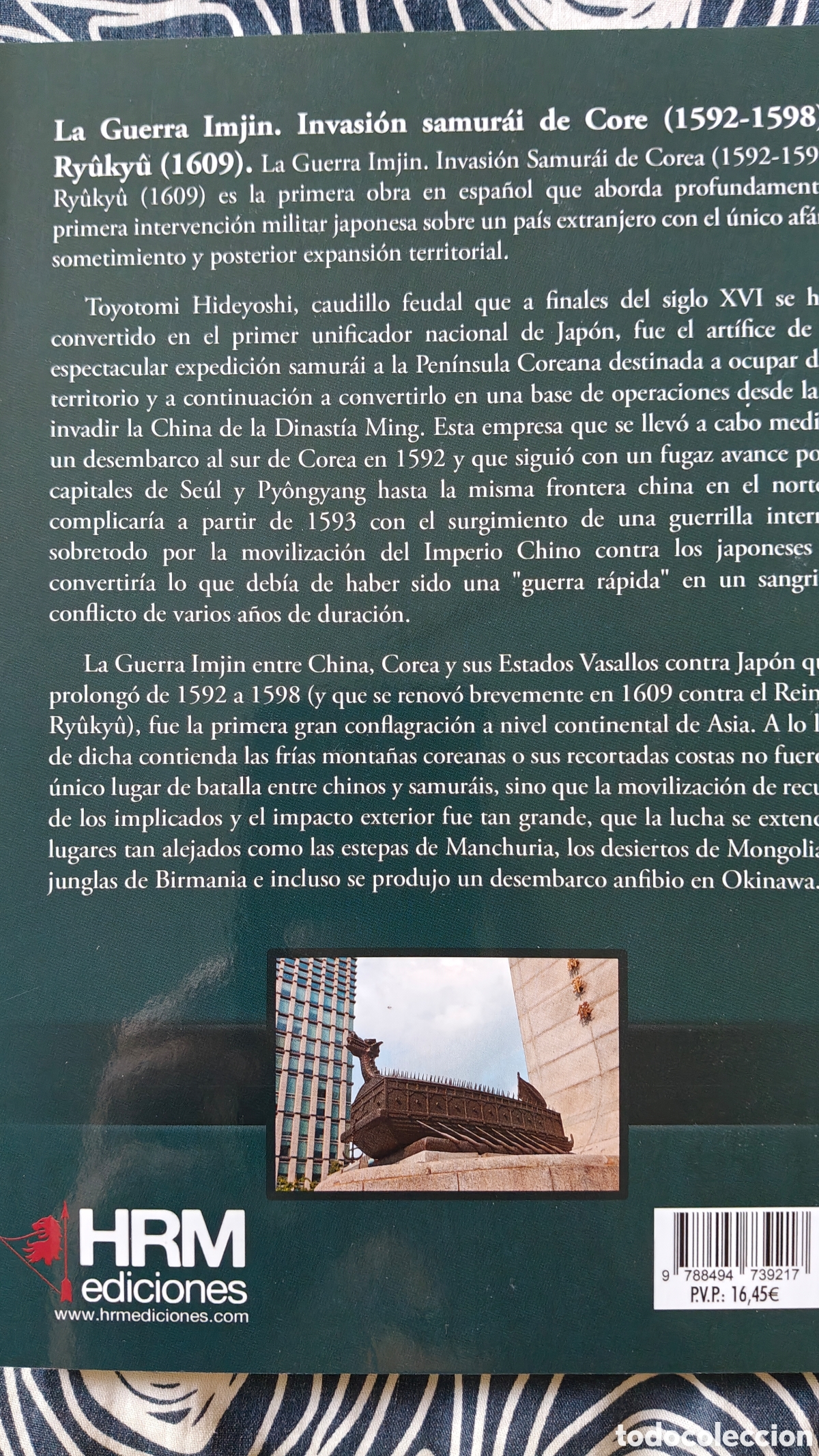 Libros de segunda mano: Guerra Imjin. Invasi&oacute;n Samurai de Corea - Foto 2