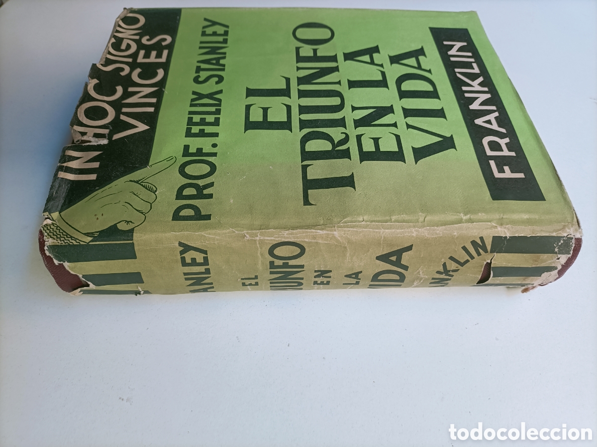 Libros de segunda mano: El triunfo de la vida. F&eacute;lix Stanle ediciones Franklin 1935