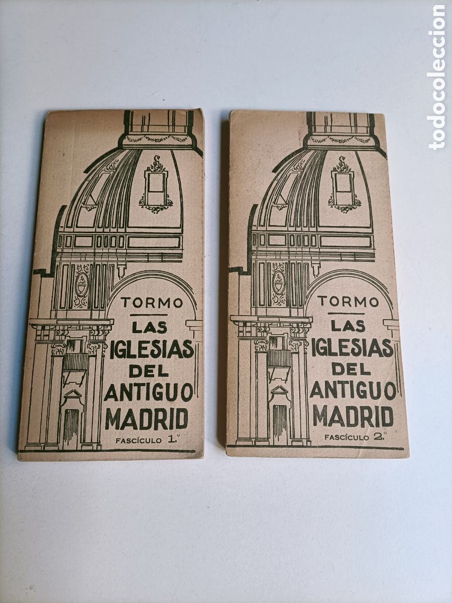 Libros de segunda mano: Las iglesias del antiguo Madrid. El&iacute;as Tormo 1927