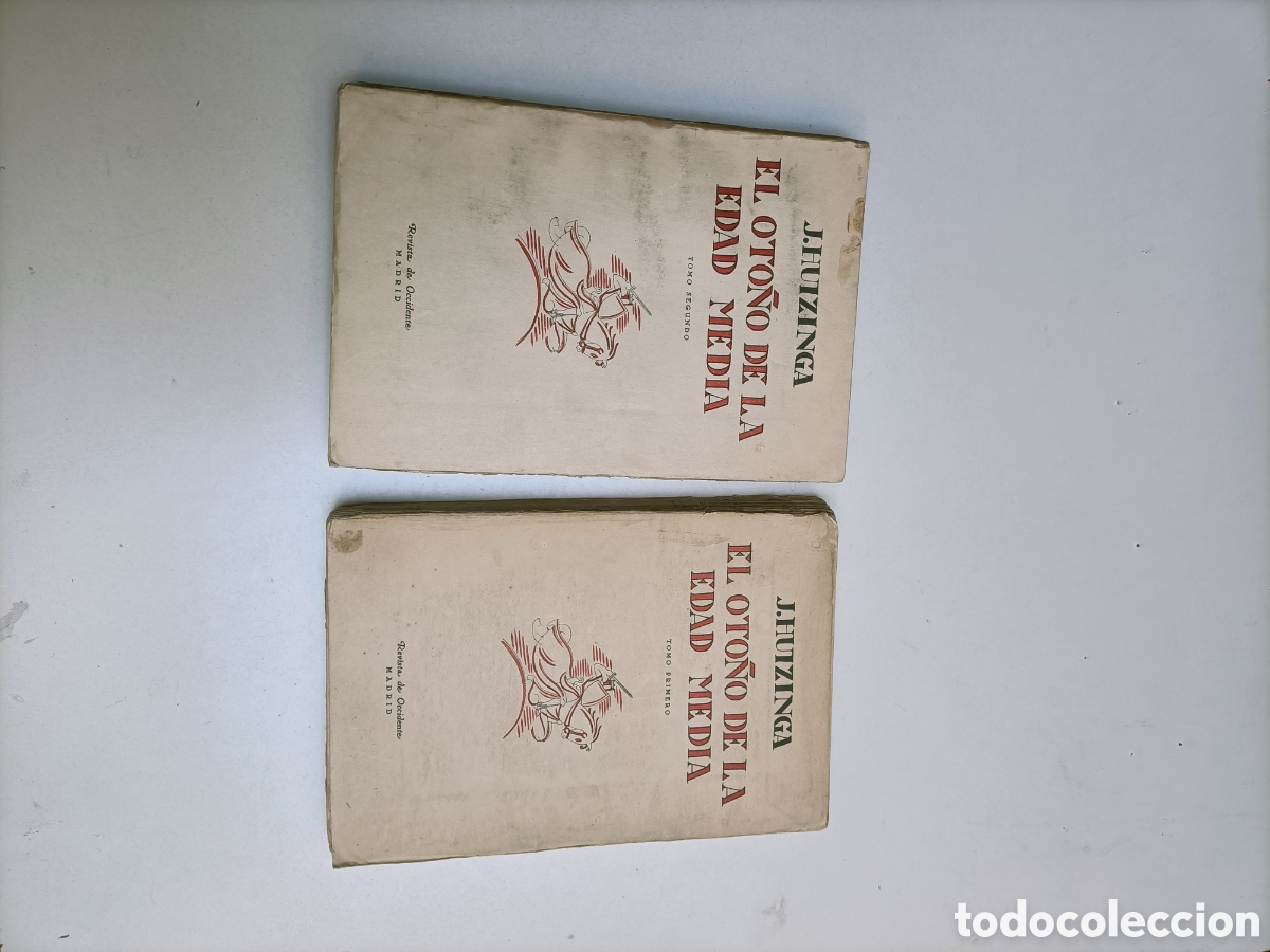 Libros de segunda mano: El oto&ntilde;o de la edad media. J. Huizinga. Estudios formas de vida esp&iacute;ritu siglos Francia Pa&iacute;ses Bajos