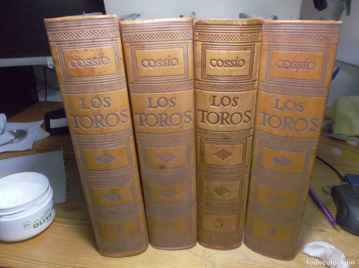 Libros de segunda mano: LOS TOROS TRATADO TECNICO E HISTORICO - JOSE M&ordf; DE COSSIO - 1960 -1961. (4 TOMOS)