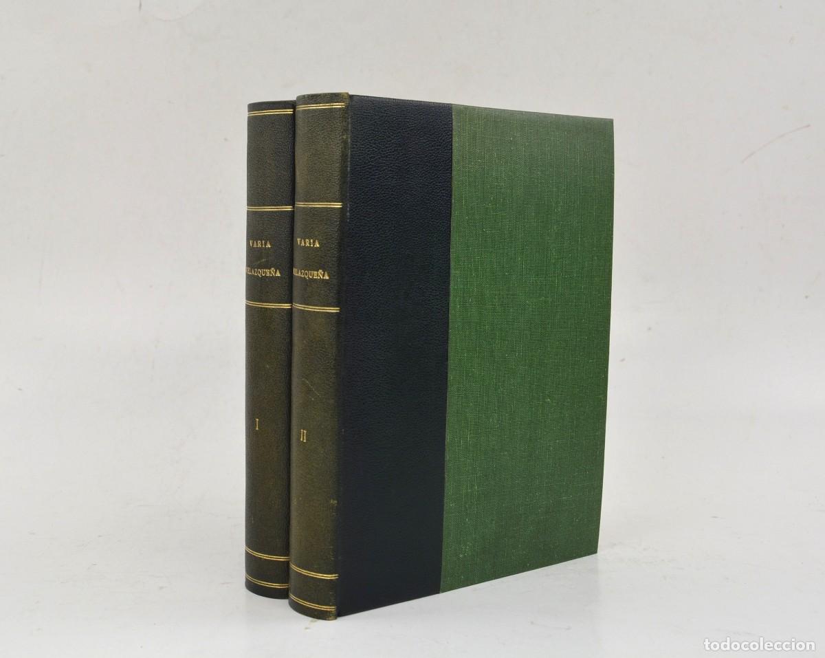 Libros de segunda mano: Varia Velazque&ntilde;a, 1960, homenaje a Vel&aacute;zquez, 2 tomos, Madrid.
