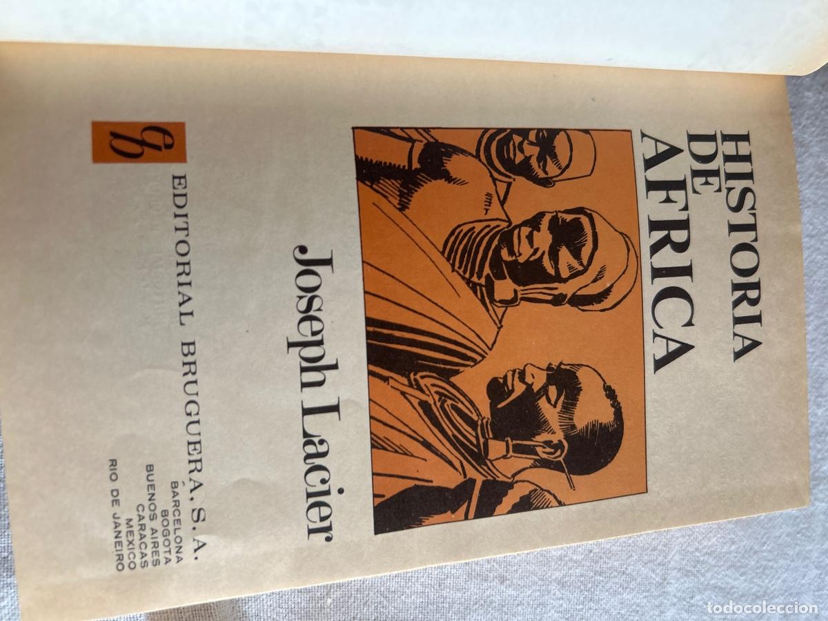 Libros de segunda mano: Historia de &Aacute;frica, Joseph Lacier