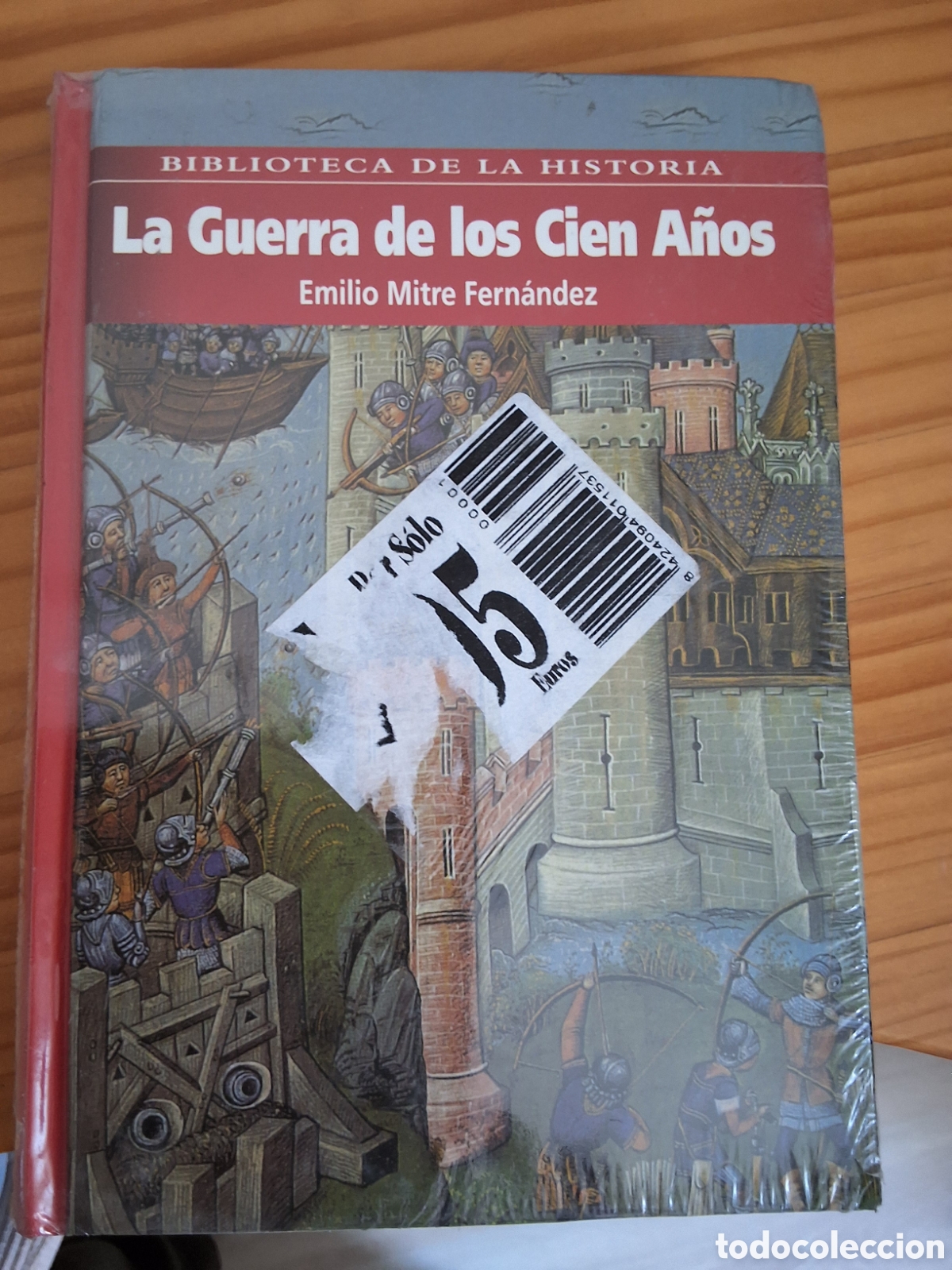 Libros de segunda mano: La guerra de los cien a&ntilde;os libro biblioteca de la historia edita Albor