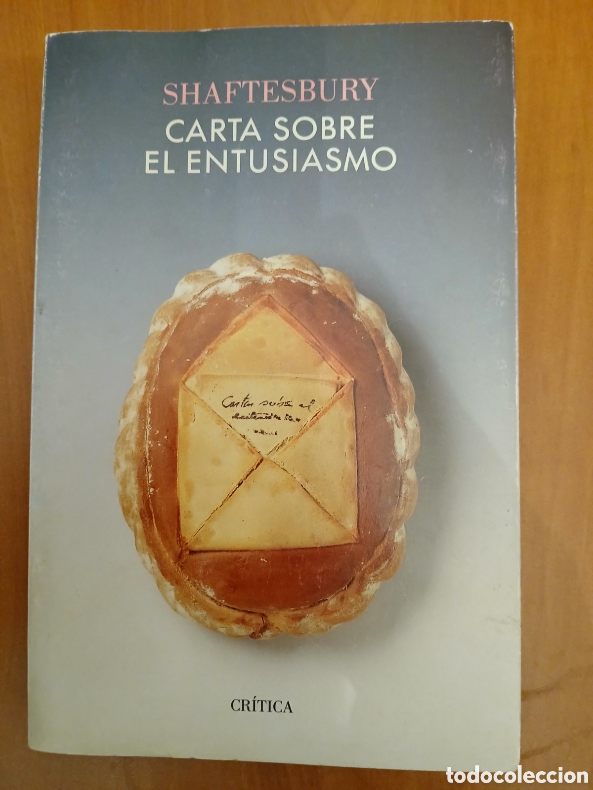 Libros de segunda mano: Carta sobre el entusiasmo. Shaftesbury.
