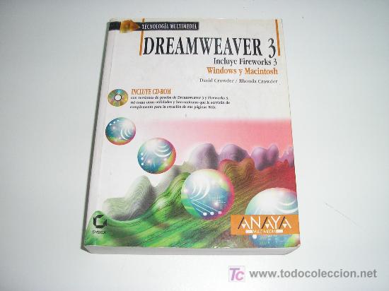 Libros de segunda mano: LIBRO TECNOLOGIA MULTIMEDIA DREAMWEAVER 3 INCLUYE CD-ROM - Foto 1