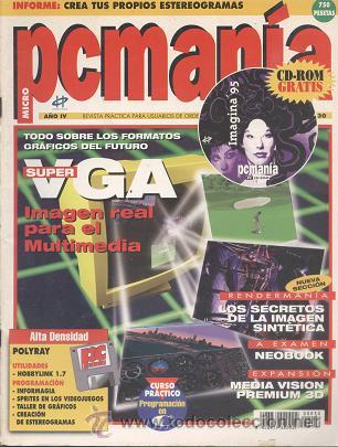 Libros de segunda mano: Revista de inform&aacute;tica PC Man&iacute;a, n&ordm; 30 - Foto 1