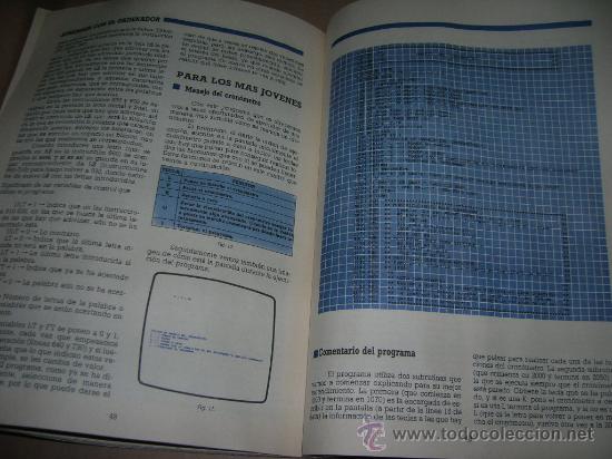 Libros de segunda mano: Taller de Informatica n&ordm; 28. Programas para AMSTRAD, IBM, SPECTRUM, COMMODORE, MSX. A&ntilde;o 1987. - Foto 4