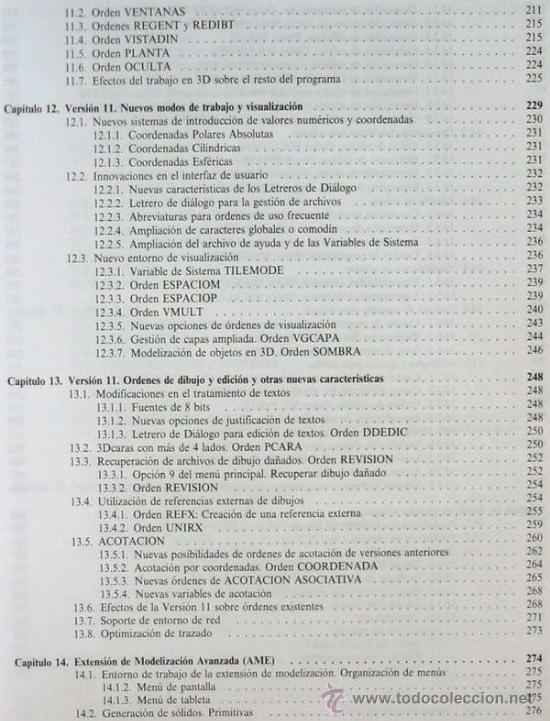 Libros de segunda mano: AUTOCAD &Aacute;VANZADO -VERSI&Oacute;N 11 - McGRAW-HILL - 466 P&Aacute;G. - Foto 6