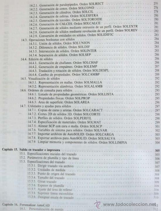 Libros de segunda mano: AUTOCAD &Aacute;VANZADO -VERSI&Oacute;N 11 - McGRAW-HILL - 466 P&Aacute;G. - Foto 7