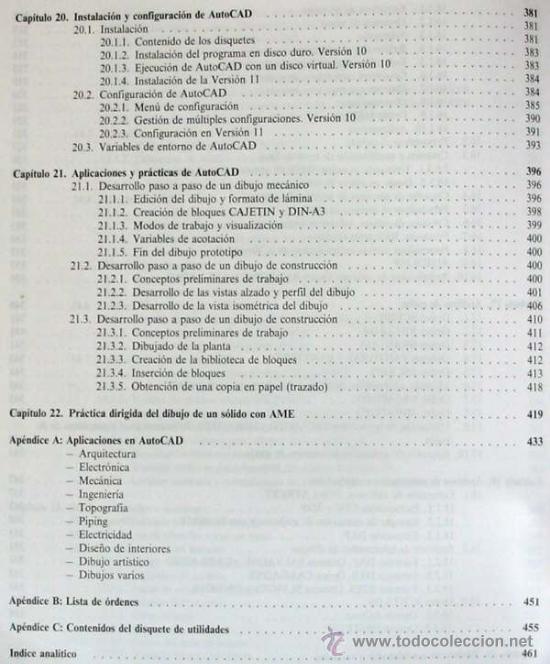 Libros de segunda mano: AUTOCAD &Aacute;VANZADO -VERSI&Oacute;N 11 - McGRAW-HILL - 466 P&Aacute;G. - Foto 9