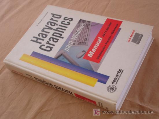Libros de segunda mano: HARVARD GRAPHICS PARA WINDOWS - H. FREUND - U. FREUND. - Foto 2