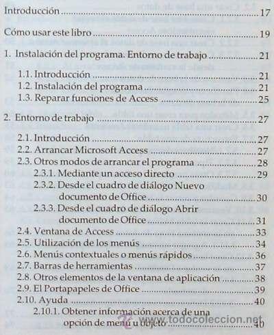 Libros de segunda mano: ACESS 2000 - GU&Iacute;AS PR&Aacute;CTICAS ANAYA MULTIMEDIA - 352 P&Aacute;GINAS - Foto 2