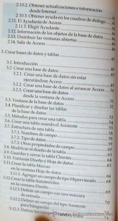 Libros de segunda mano: ACESS 2000 - GU&Iacute;AS PR&Aacute;CTICAS ANAYA MULTIMEDIA - 352 P&Aacute;GINAS - Foto 3