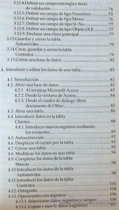 Libros de segunda mano: ACESS 2000 - GU&Iacute;AS PR&Aacute;CTICAS ANAYA MULTIMEDIA - 352 P&Aacute;GINAS - Foto 4