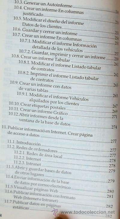 Libros de segunda mano: ACESS 2000 - GU&Iacute;AS PR&Aacute;CTICAS ANAYA MULTIMEDIA - 352 P&Aacute;GINAS - Foto 9