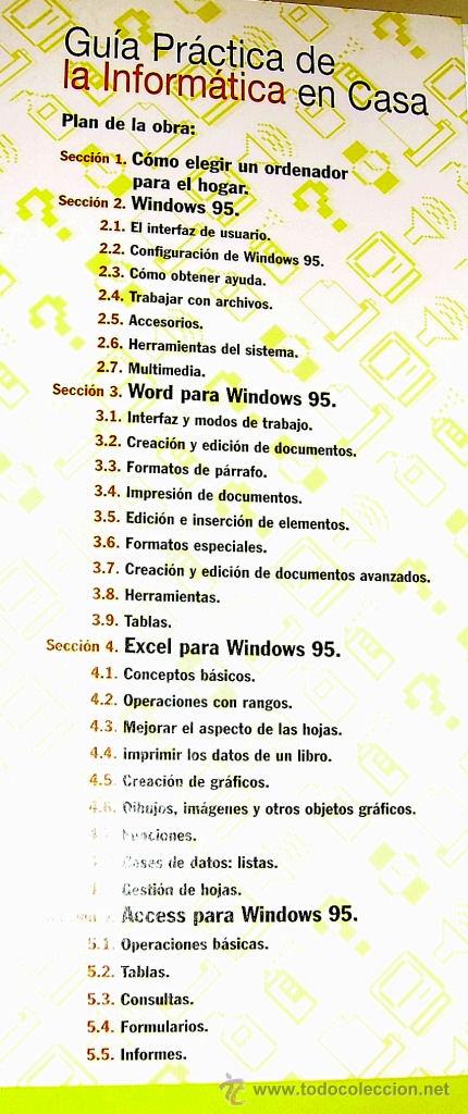 Libros de segunda mano: La informatica en casa 1996 vintage - Foto 2