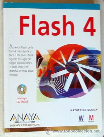 Libros de segunda mano: FLASH 4 - ANAYA MULTIMEDIA - 416 P&Aacute;GINAS - CON SU CD - Foto 1
