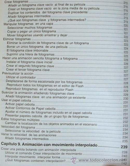 Libros de segunda mano: FLASH 4 - ANAYA MULTIMEDIA - 416 P&Aacute;GINAS - CON SU CD - Foto 11