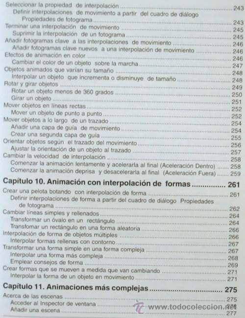 Libros de segunda mano: FLASH 4 - ANAYA MULTIMEDIA - 416 P&Aacute;GINAS - CON SU CD - Foto 12