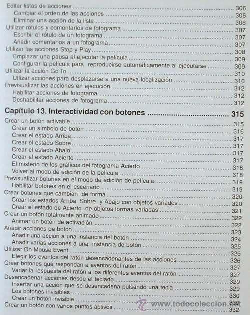 Libros de segunda mano: FLASH 4 - ANAYA MULTIMEDIA - 416 P&Aacute;GINAS - CON SU CD - Foto 14
