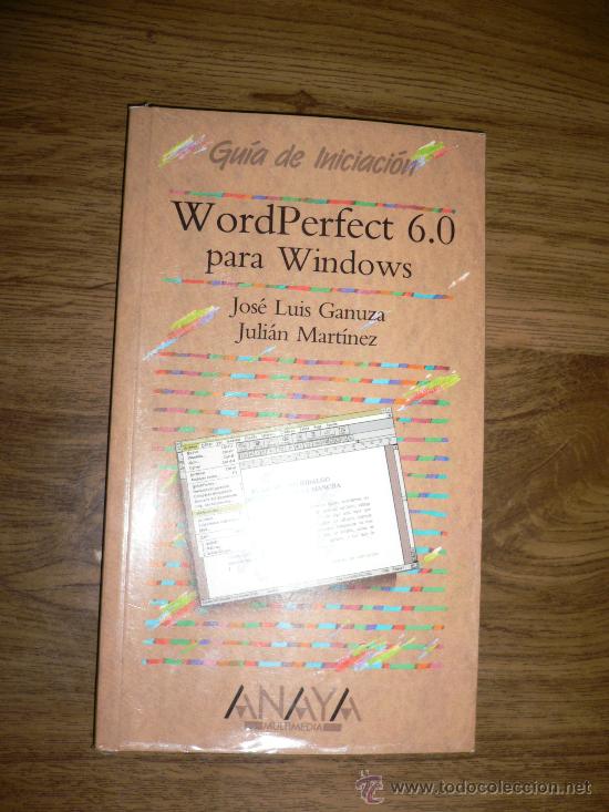 Libros de segunda mano: WORD PERFECT 6.0 ANAYA 1994 - Foto 1