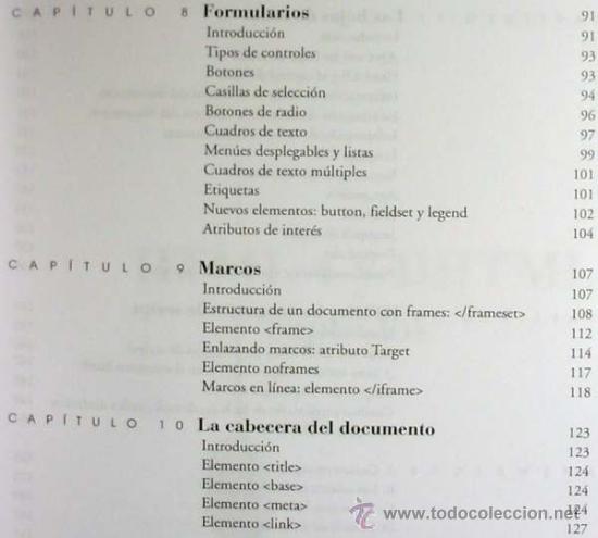 Libros de segunda mano: HTML 4 y DHTML - CENTRO DE  ESTUDIOS ADAMS - 2001 - 231 P&Aacute;GINAS - VER INDICE - Foto 4