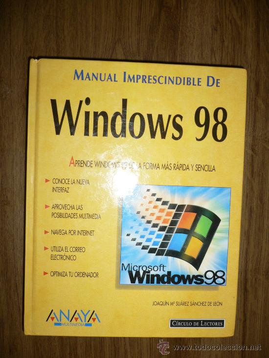 Libros de segunda mano: MANUAL IMPRESCINDIBLE DE WINDOWS 98 ANAYA MULTIMEDIA 1998 - Foto 1