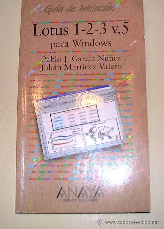 Libros de segunda mano: Lotus 1-2-3 v.5 - Anaya 1995 - Foto 1