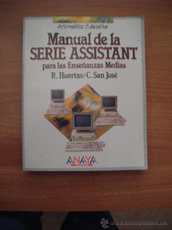 Libros de segunda mano: MANUAL DE LA SERIE ASSISTANT ,PARA LA ENSE&Ntilde;ANZA MEDIAS - Foto 1