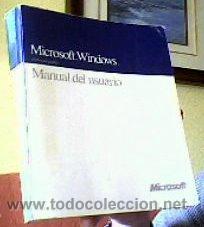 Libros de segunda mano: MICROSOFT WINDOWS.MANUAL DE USUARIO;1990 - Foto 1