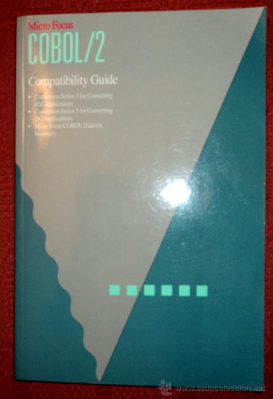 Libros de segunda mano: COBOL/2.COMPATIBILITY GUIDE;MICRO FOCUS 1988;&iexcl;NUEVO!(EN INGL&Eacute;S) - Foto 1