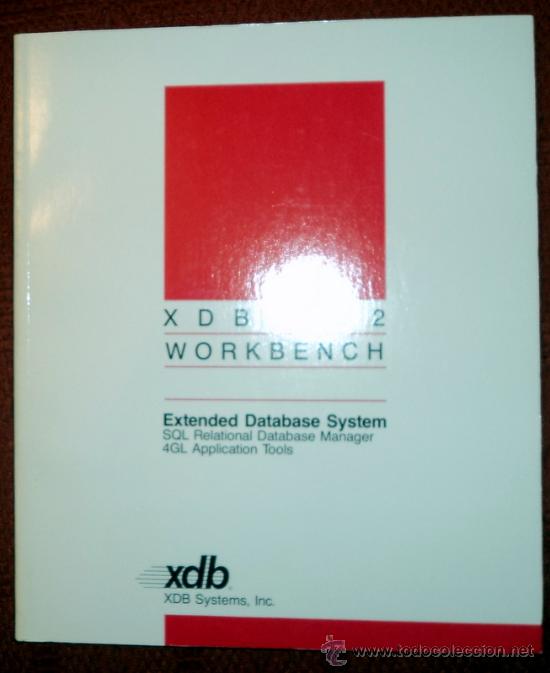 Libros de segunda mano: EXTENDED DATABASE SYSTEM.XDB-DB2 WORKBENCH;XDB 1989;&iexcl;NUEVO!(EN INGL&Eacute;S) - Foto 1